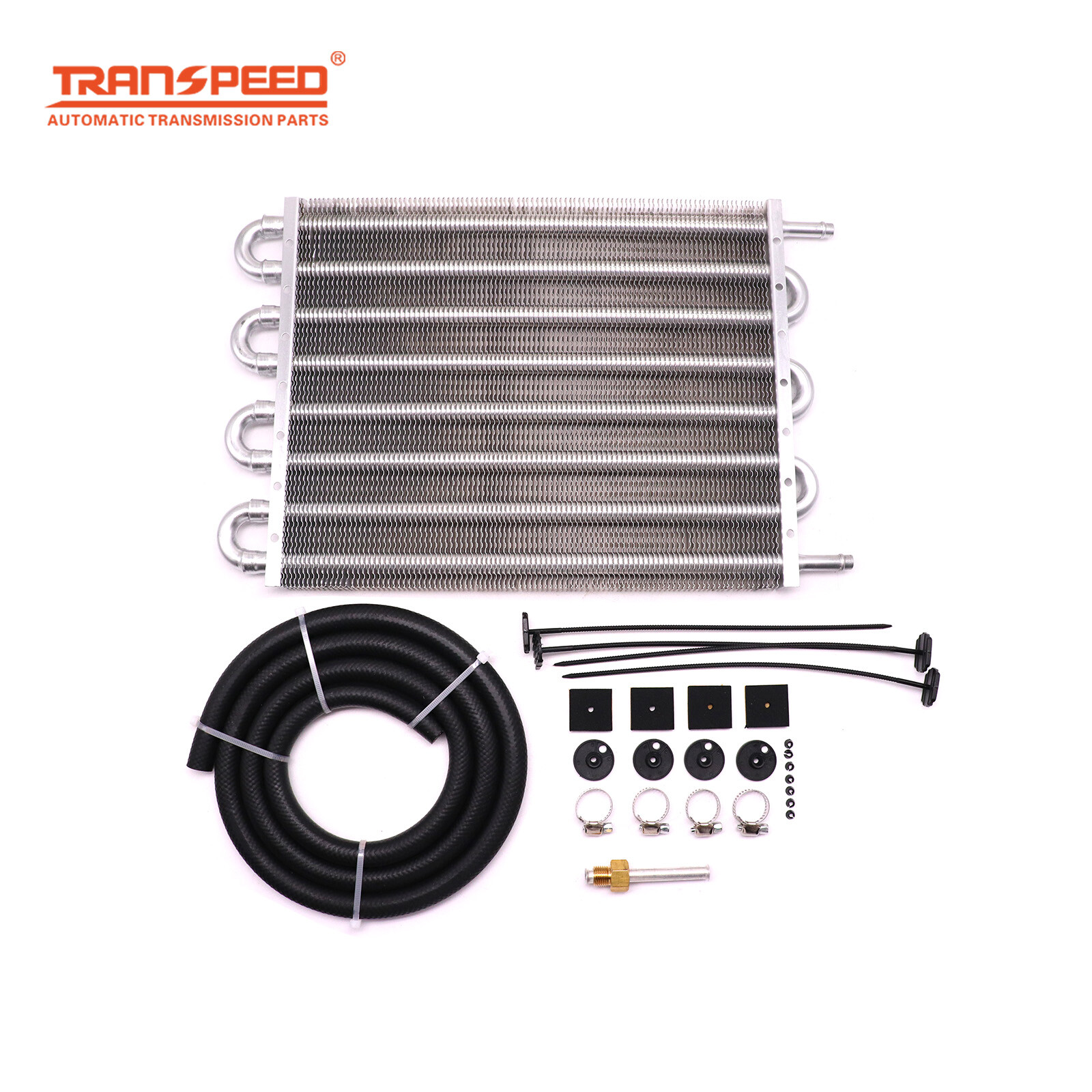 TRANSPEED ALL ATM Transmission Oil Cooler Enhanced Radiator 8 Rows