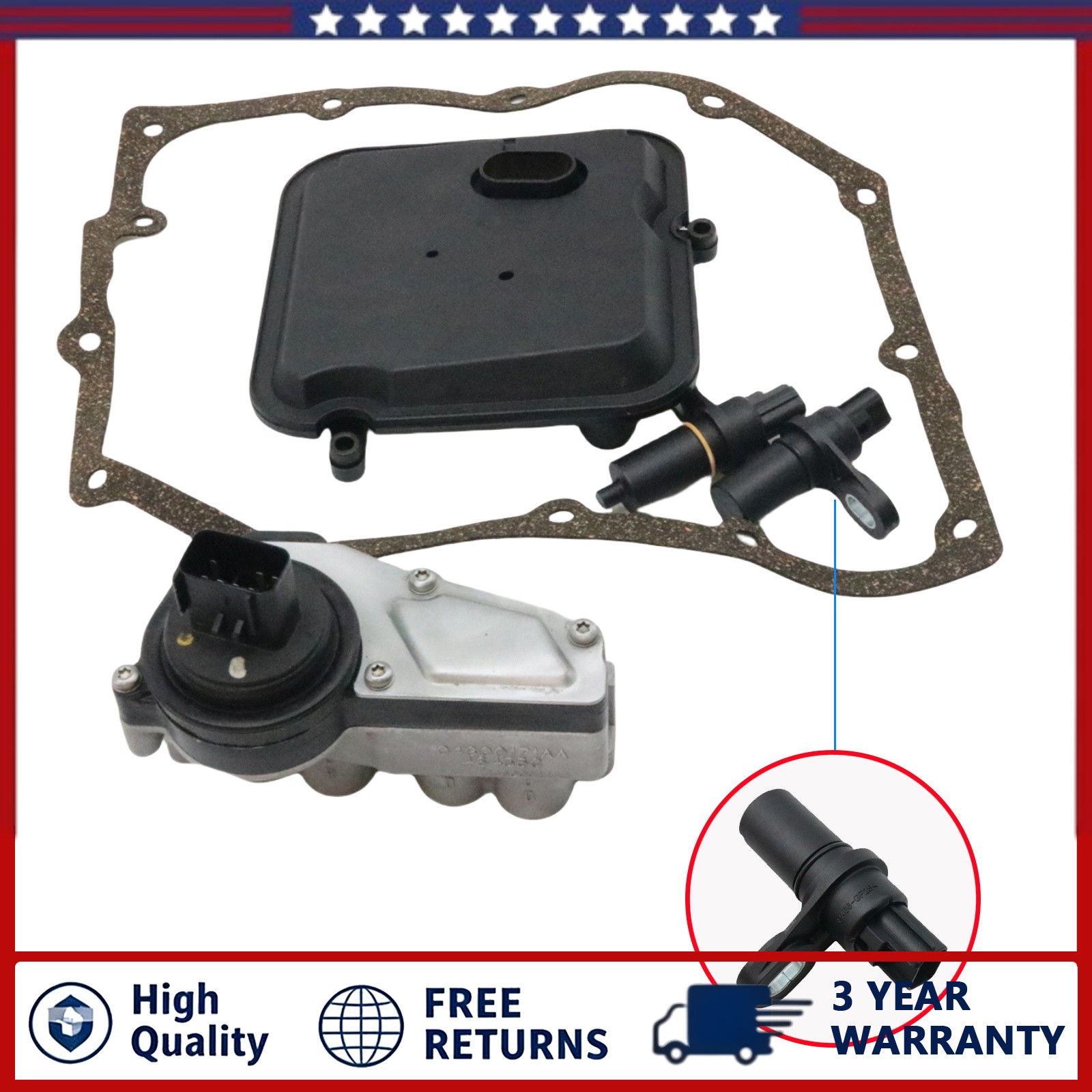 For Chrysler Dodge Jeep Liberty 3.7L 42RLE Transmission Shift Solenoid Block US