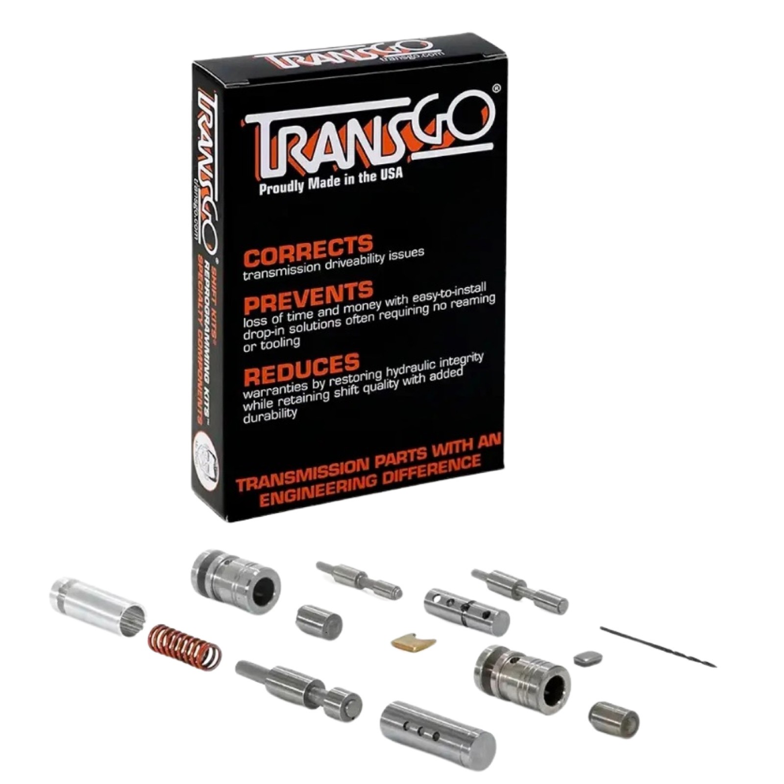 Toyota A750E A750F Transmission Banner Rebuild Kit W/Shift Kit Transgo 2003-UP
