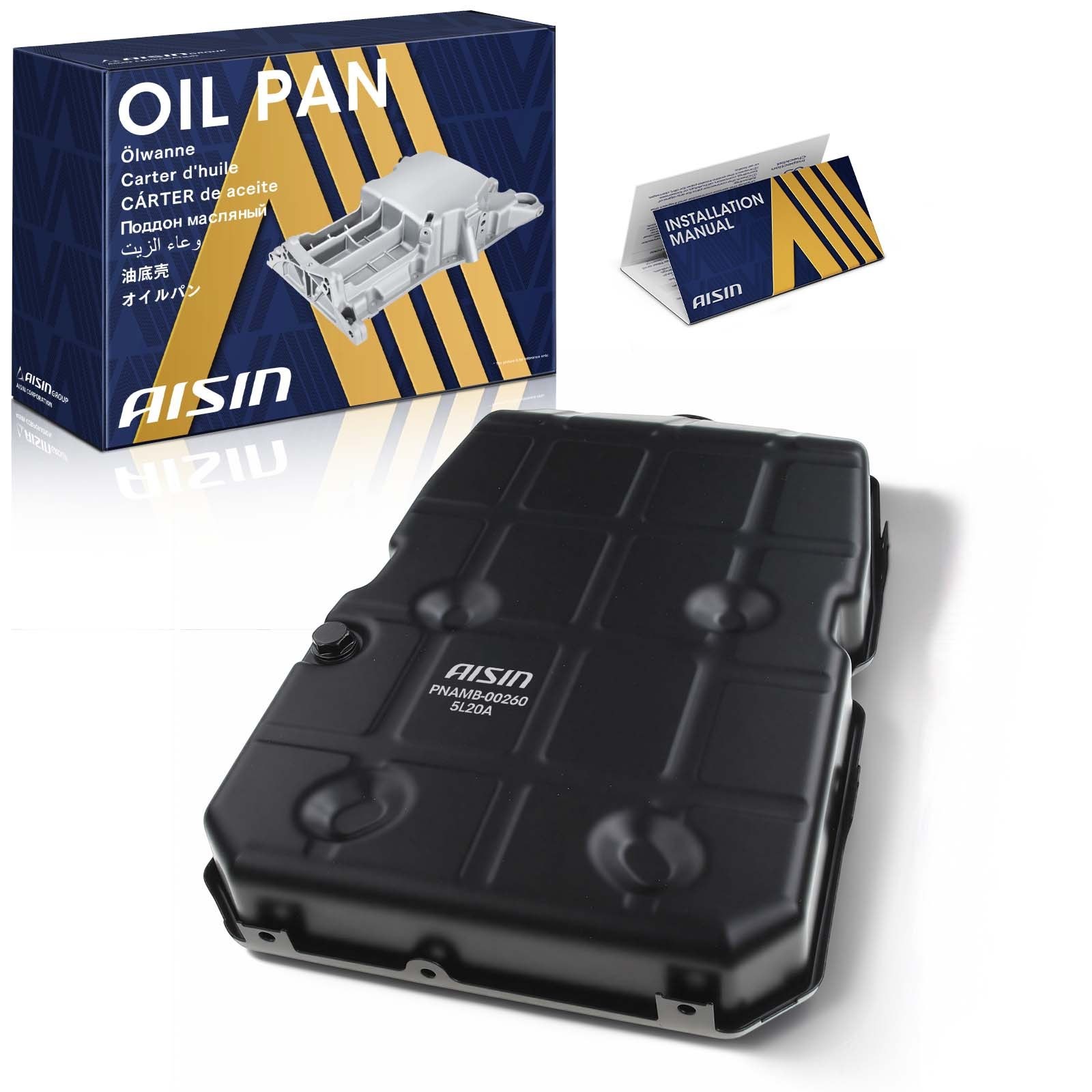 AISIN Transmission Oil Pan for Mercedes-Benz C230 C250 C280 C300 C350 C400 E250