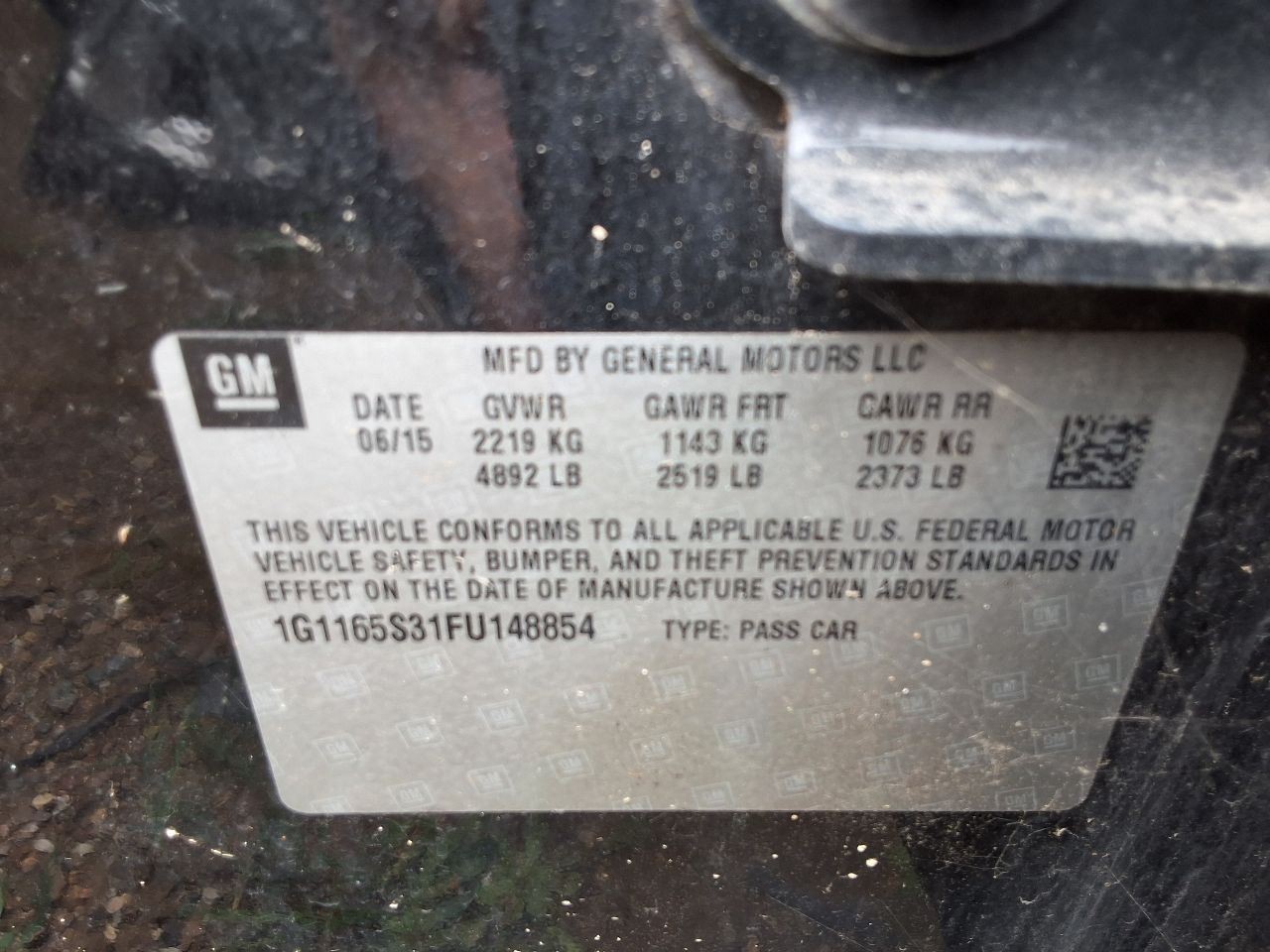 Automatic Transmission FWD 3.6L Fits 13-17 EQUINOX 1187161