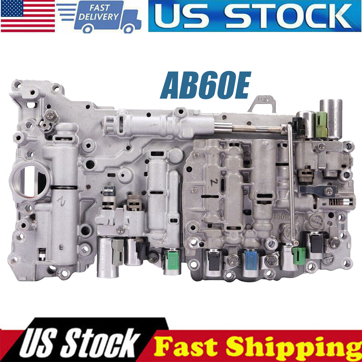 89010/8870 AB60E Transmission Valve Body W/9 Solenoids For Toyota Tundra Lexus