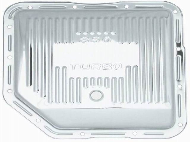Racing Power Company R9122 Chrome Finned Transmission Pan