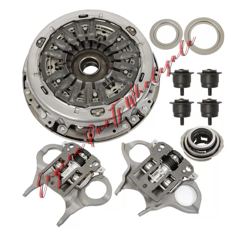 Transmission Dual Clutch Fork Kit 6DCT250 DPS6 For 2012-2019 Ford Focus Fiesta