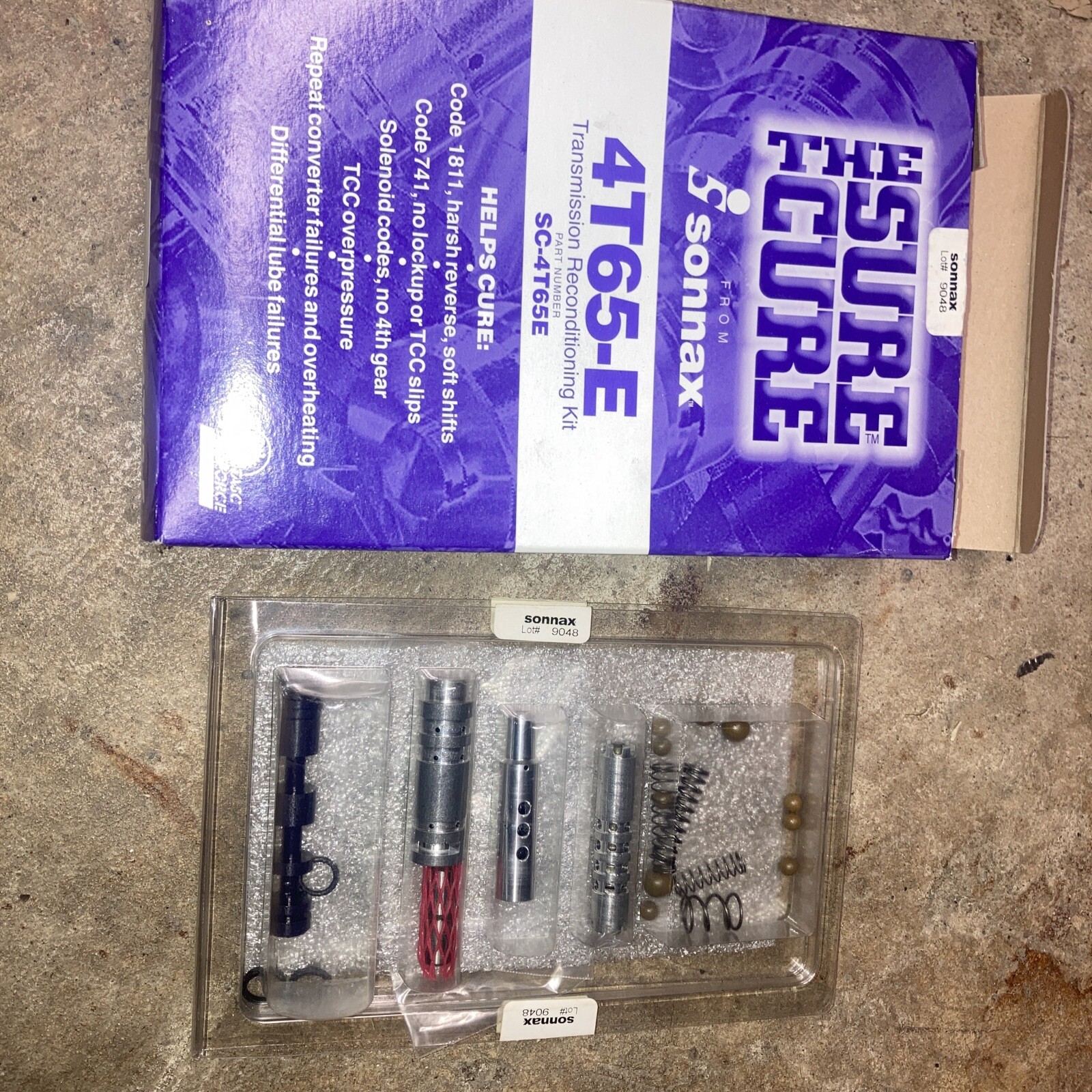 SC-4T65E Sonnax Sure Cure Kit 4T65E 1997-On Transmission Reconditioning Package
