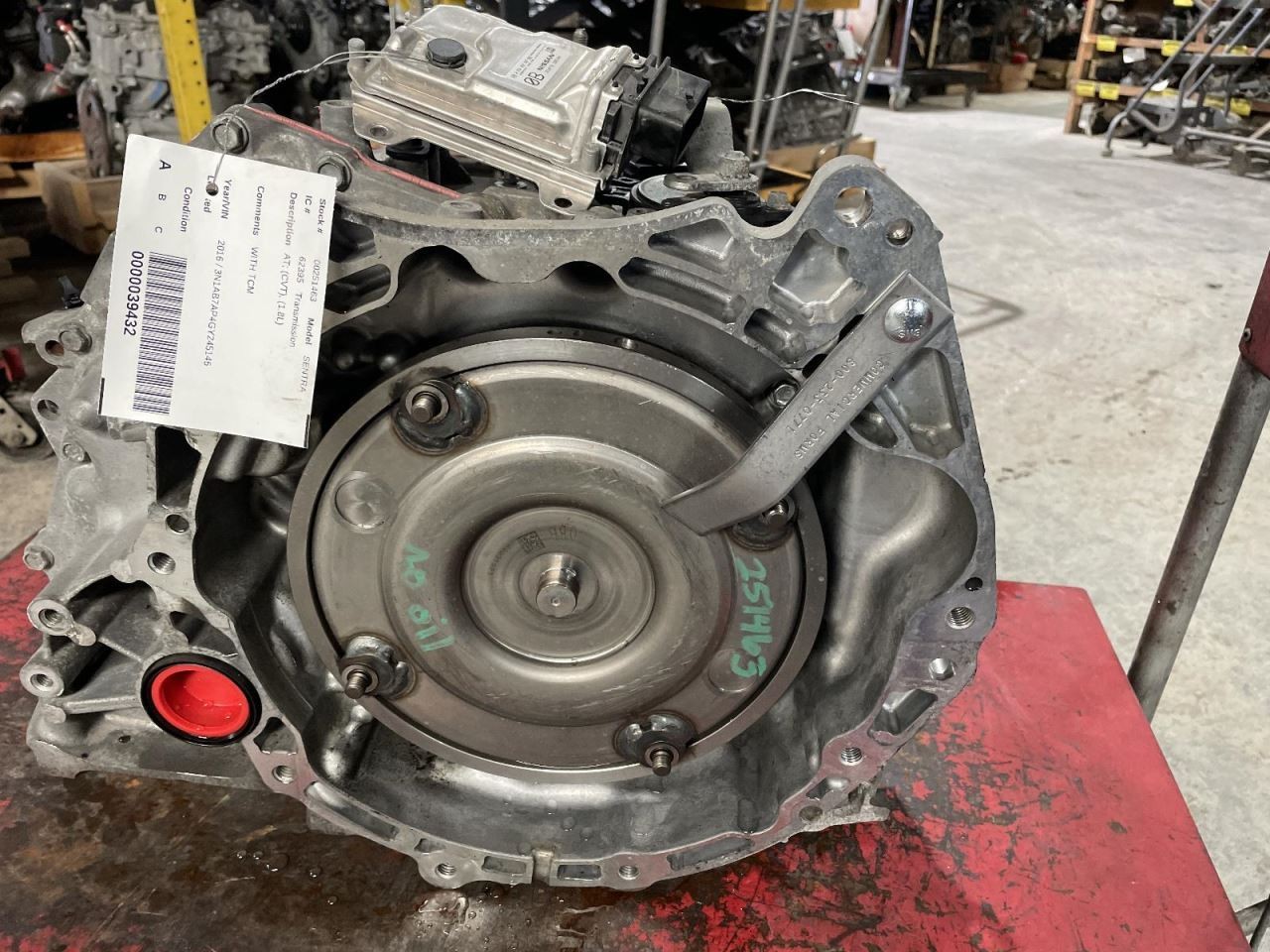 Automatic Transmission CVT 1.8L Fits 13-16 SENTRA 335333