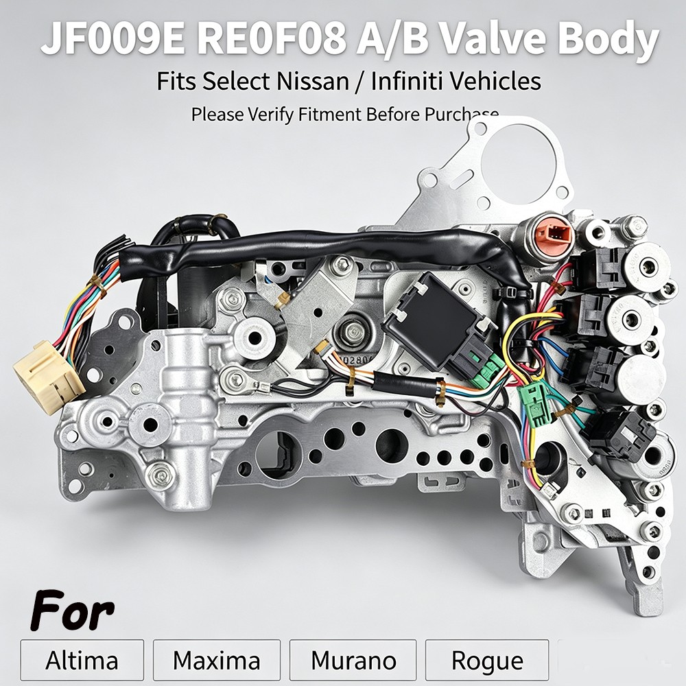 JF009E RE0F08A/B CVT Valve Body For Nissan Versa Note Cube 2008-2016