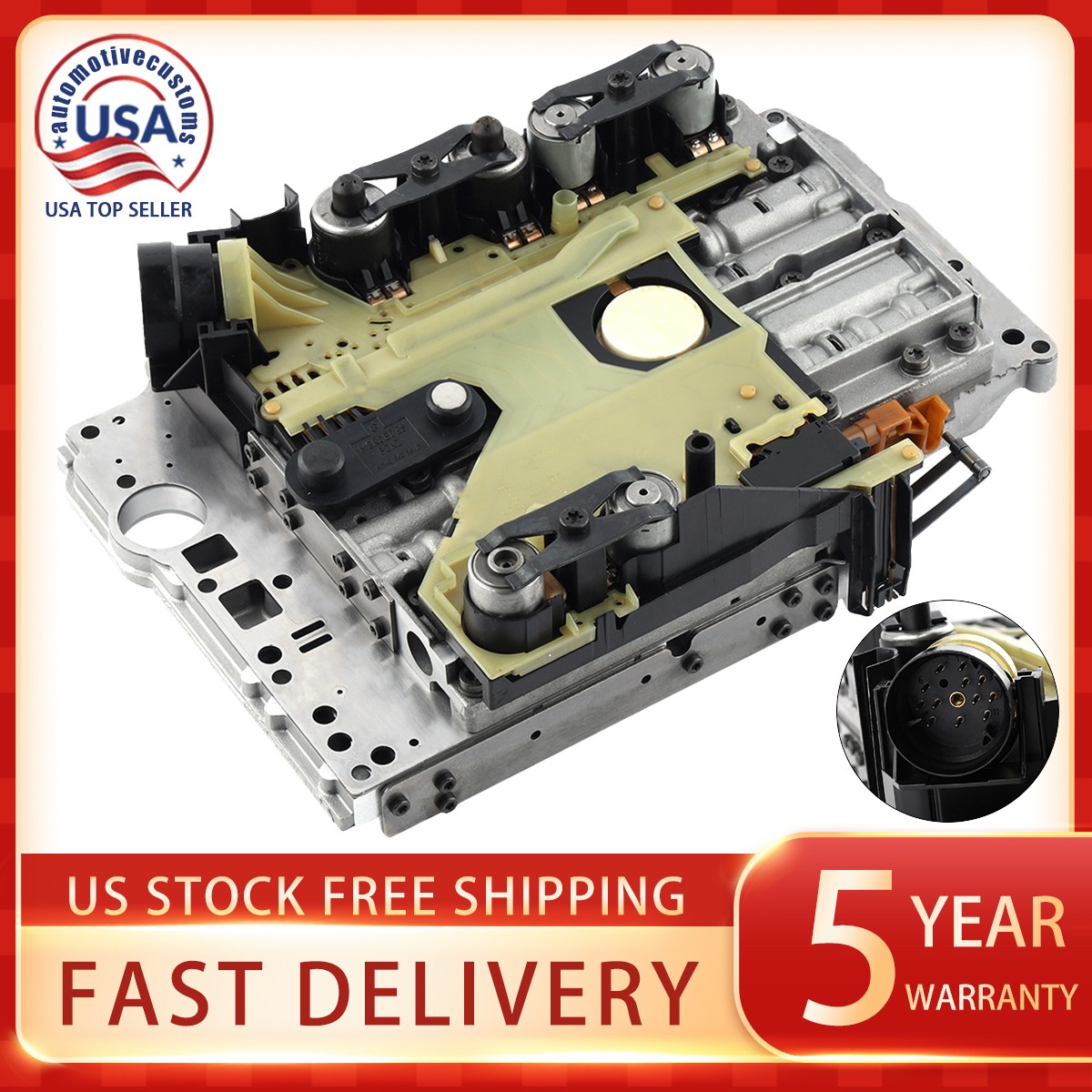 722.6 Transmission Valve Body w/Conductor Plate For Dodge Chrysler 300 3.5/3.6L…