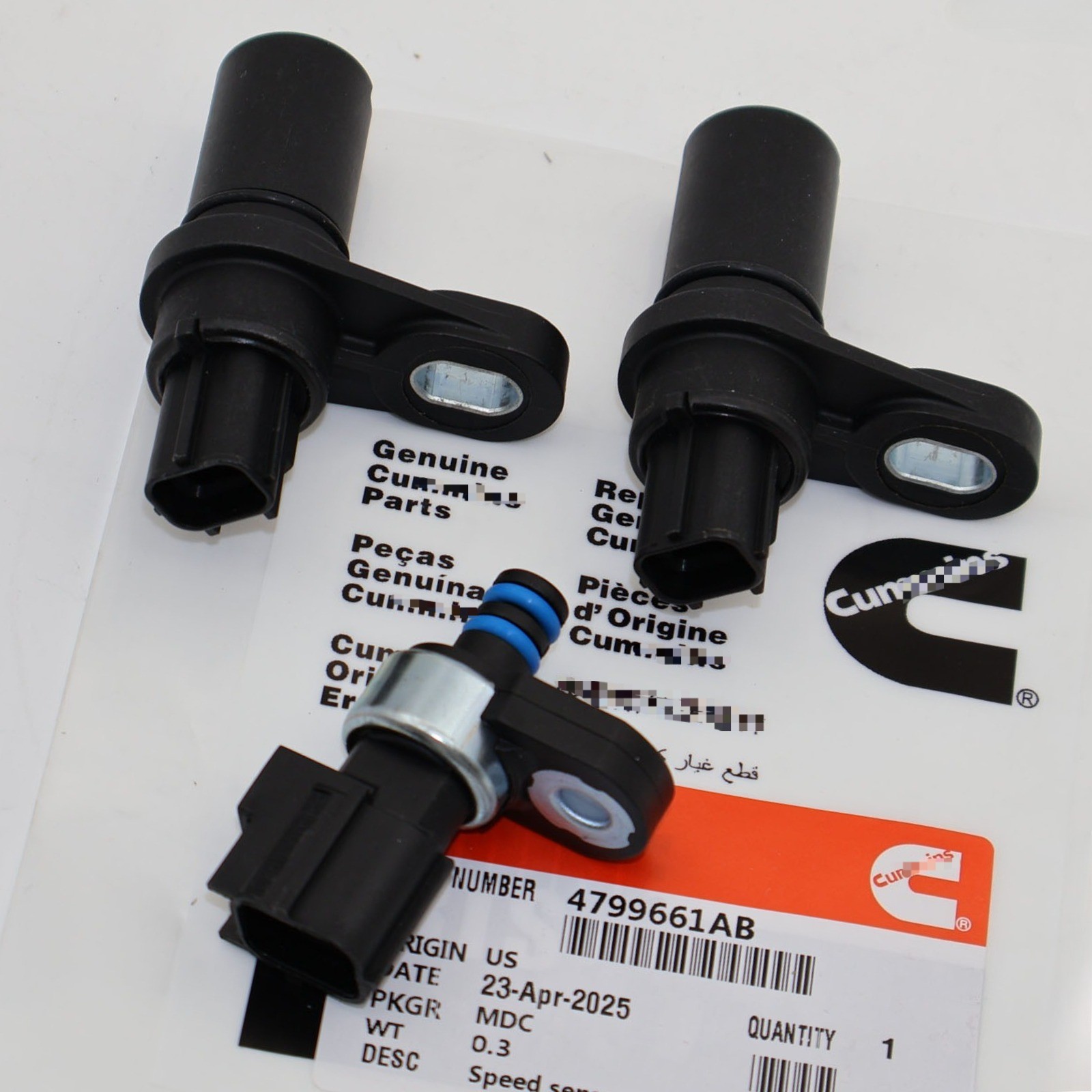 Input Output Speed Sensor 45RFE 545RFE 68RFE For Dodge Jeep 4799061AB New
