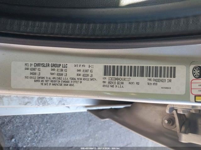Automatic Transmission 2.4L 4 Speed Fits 09-12 AVENGER 455833