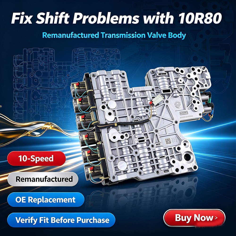 10R80 Valve Body Main Control Assembly HL3Z-7A100-B For Ford F-150 Aviator