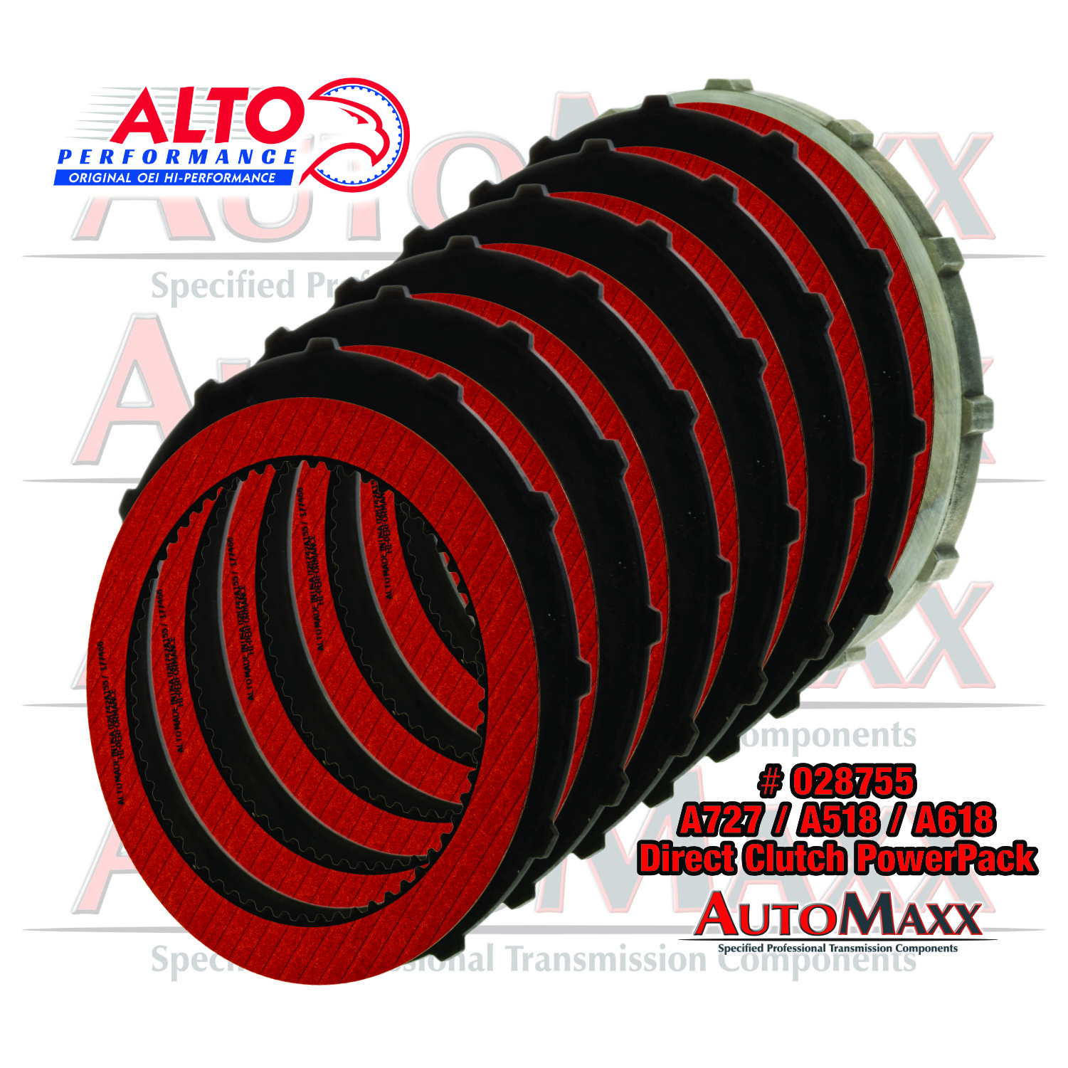 A727 46RE 47RE Alto Red Eagle Friction Clutches Kolene Steels High Performance