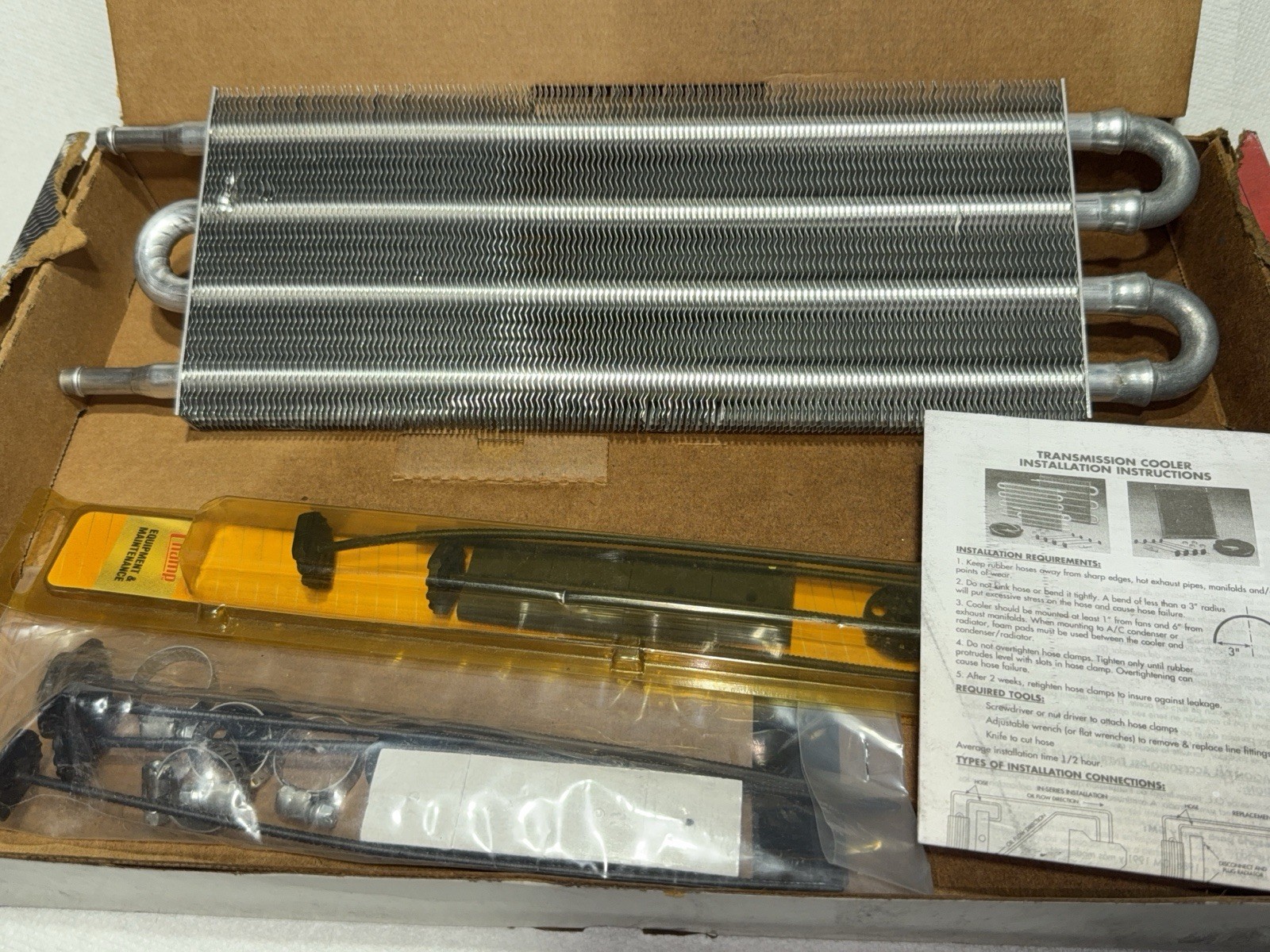 HAYDEN 1402 Transaver Transmission Oil Cooler 16,000 lbs 5 x 15 1/2 x 3/4