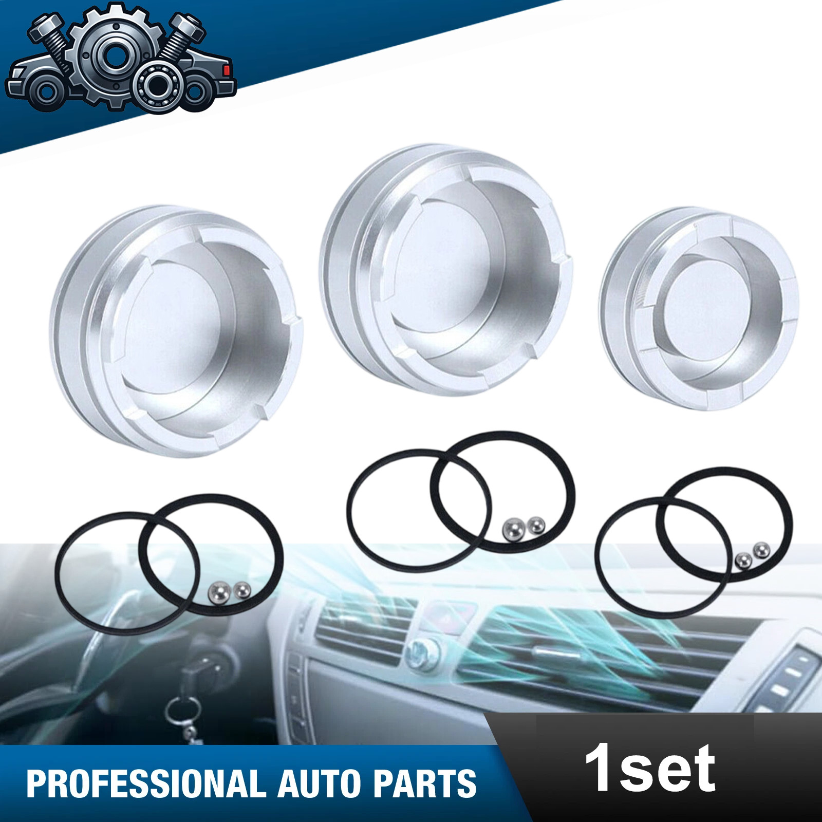 FWD 1-2/3-4 Pinless Forward Accumulator Piston Kit Sonnax For 4L60E 4L65E 4L70E