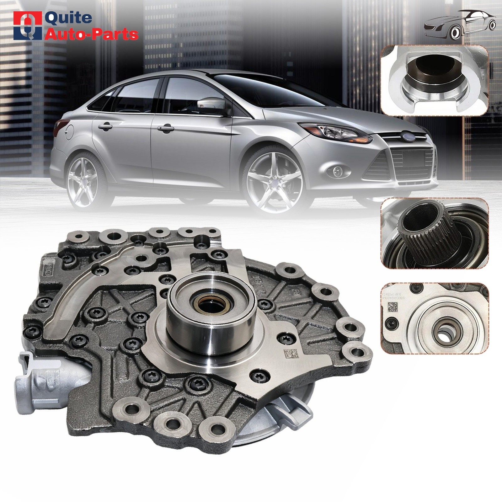 9L8Z7A103 Fit 2009-2019 Ford Lincoln Mazda 6F35 Transmission Pump Assembly USA