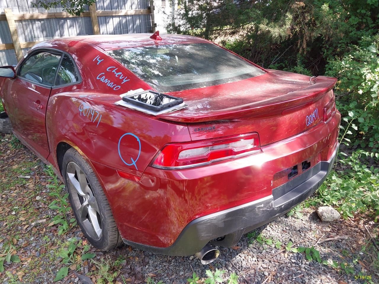 Automatic Transmission 6 Speed LS Opt Myb Fits 12-15 CAMARO 3698231
