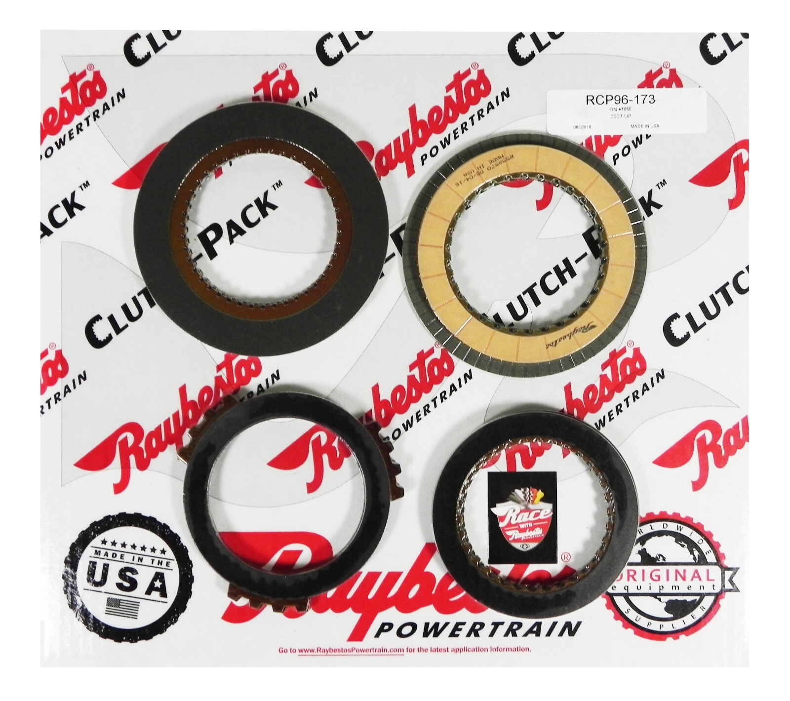 GM 4T65E Raybestos Friction Clutch Pack 2003-On RCP96-173