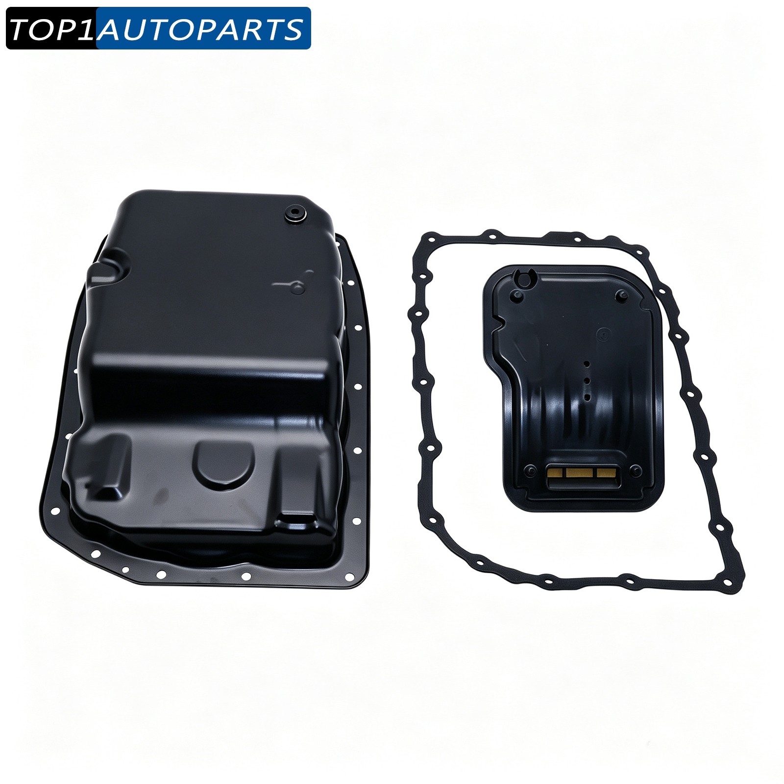New Transmission Oil Pan W/Gasket ＆Filter for 2009-2018 Chevrolet Silverado 1500