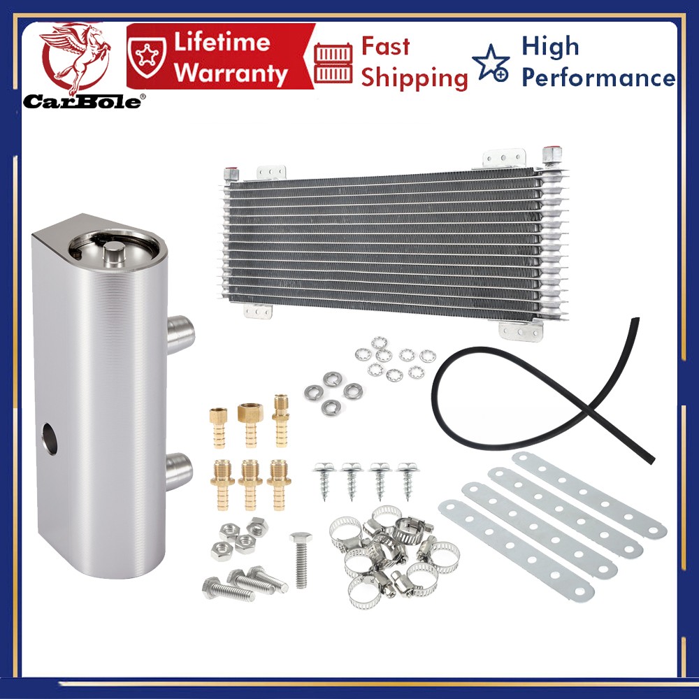 Transmission Oil Cooler &Trans Cooler Thermal Bypass Valve Set For Chevrolet GMC