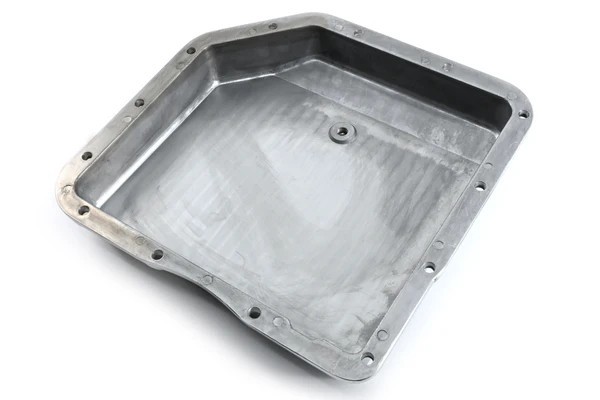 For Chevy Gm Turbo Th-350 Aluminum Transmission Pan Kit Deep Finned Polished
