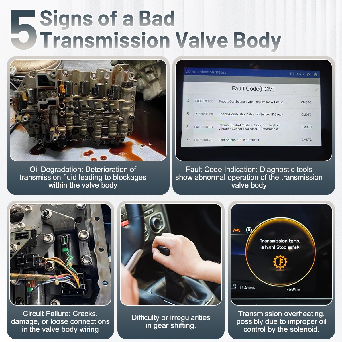 OEM 722.6 Transmission Valve Body For Dodge Charger Chrysler 300 3.5L 3.6L 5.7L