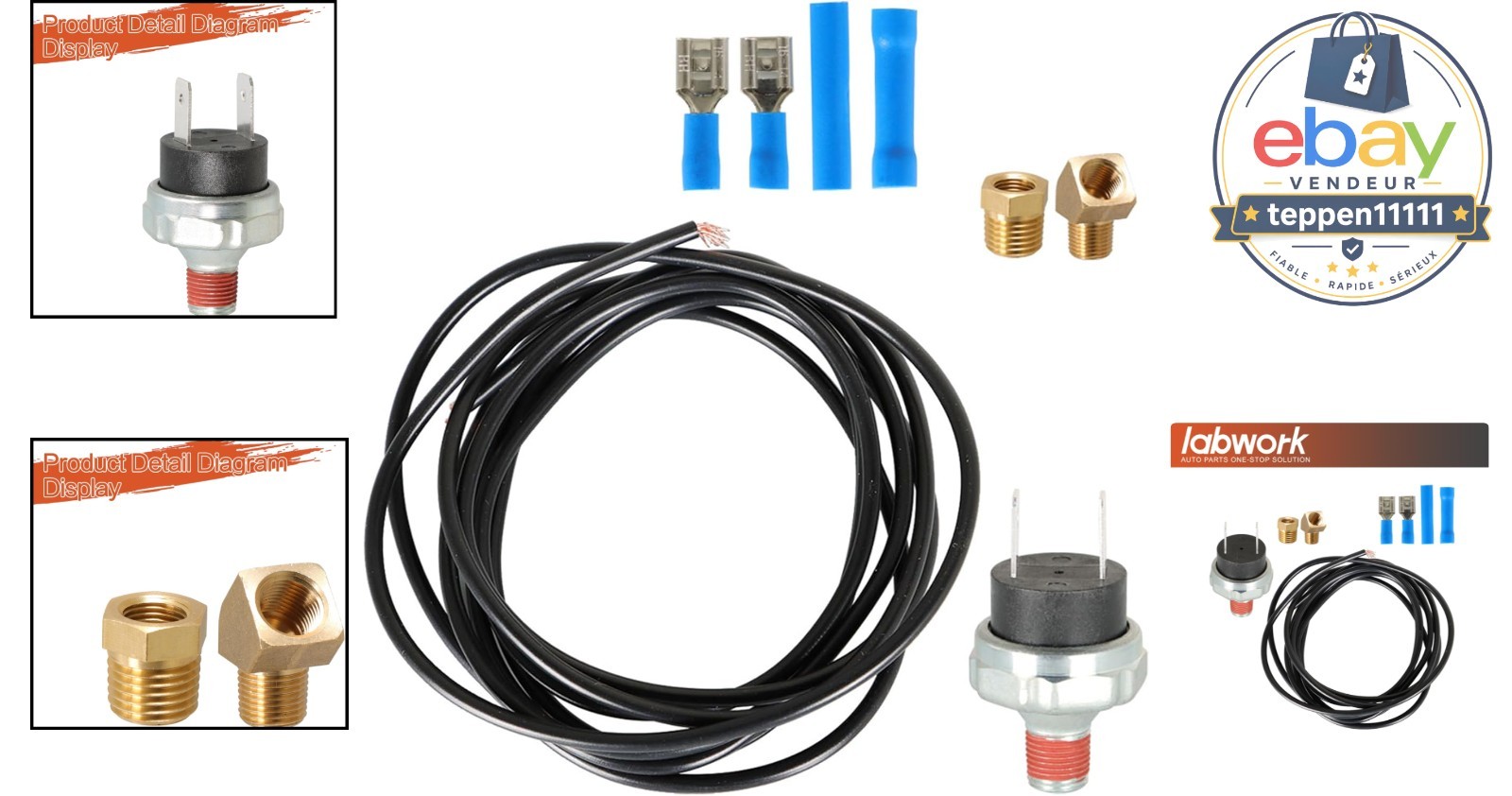 High Gear Lockup Switch Kit Replacement 74416AK TH 700R4