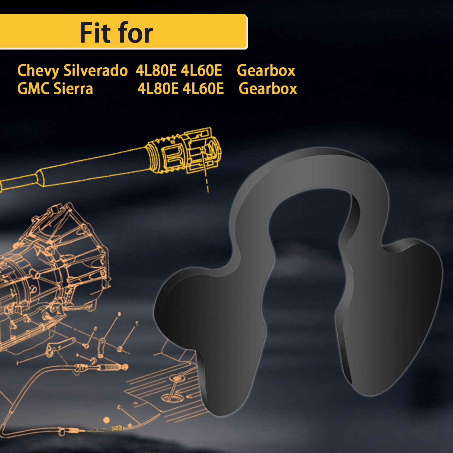 10x Transmission Shifter Cable Retainer Clips for GMC Sierra Chevrolet Silverado