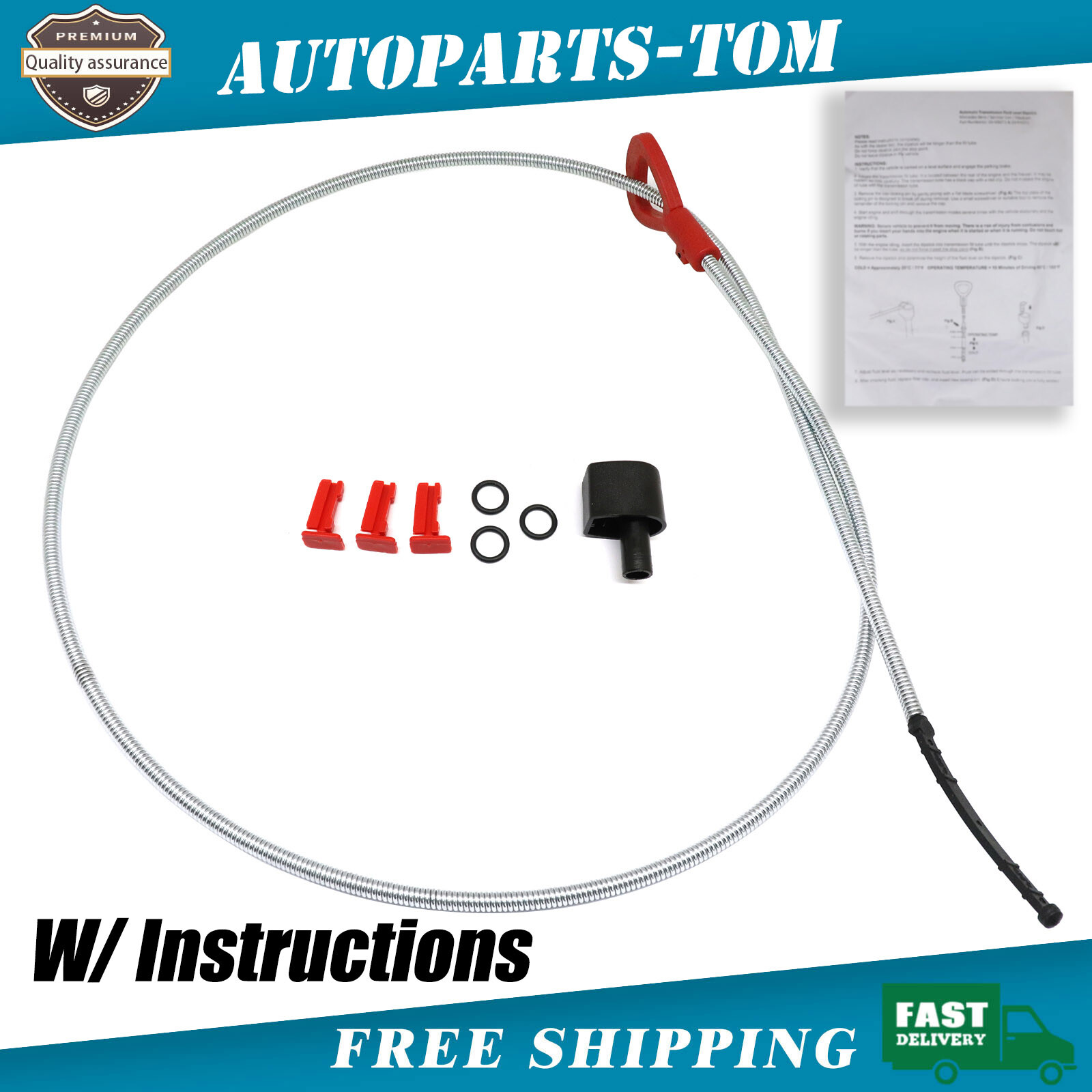 Fit Dodge Mercedes-Benz Sprinter Transmission Fluid Oil Level Dipstick1405891521