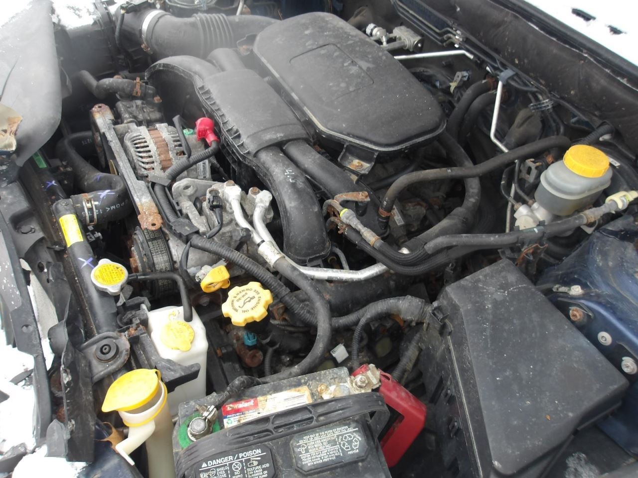 Automatic Transmission 2.5L CVT Station Wgn Outback Fits 11-12 LEGACY 2027870