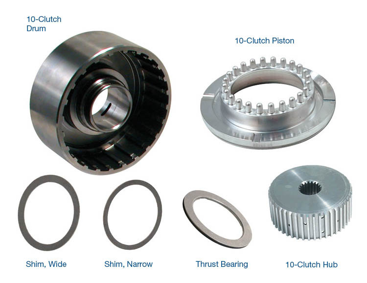. Powerglide 10-Clutch Hi Drum Kit w/ Bearing 28756-16K