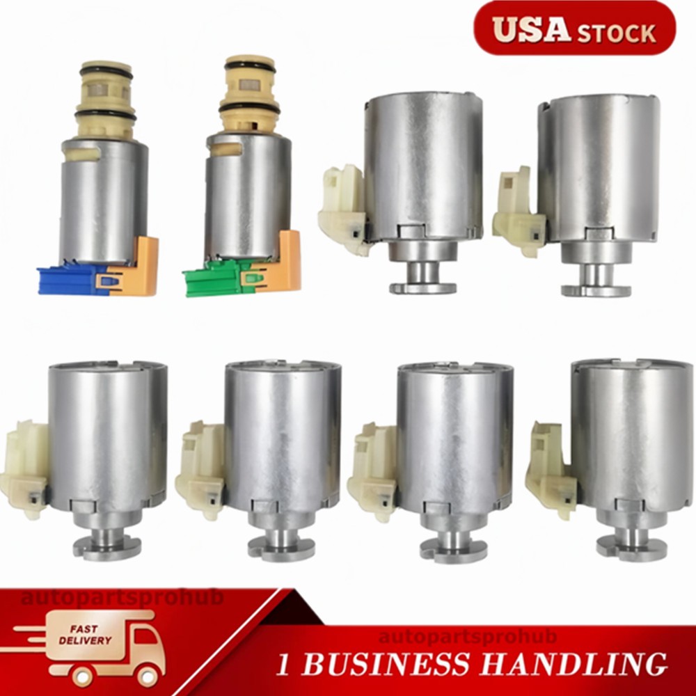 8PCS 10R60 10R80 Auto Transmission Genuine Solenoid Kit For Ford F150 Lincoln US