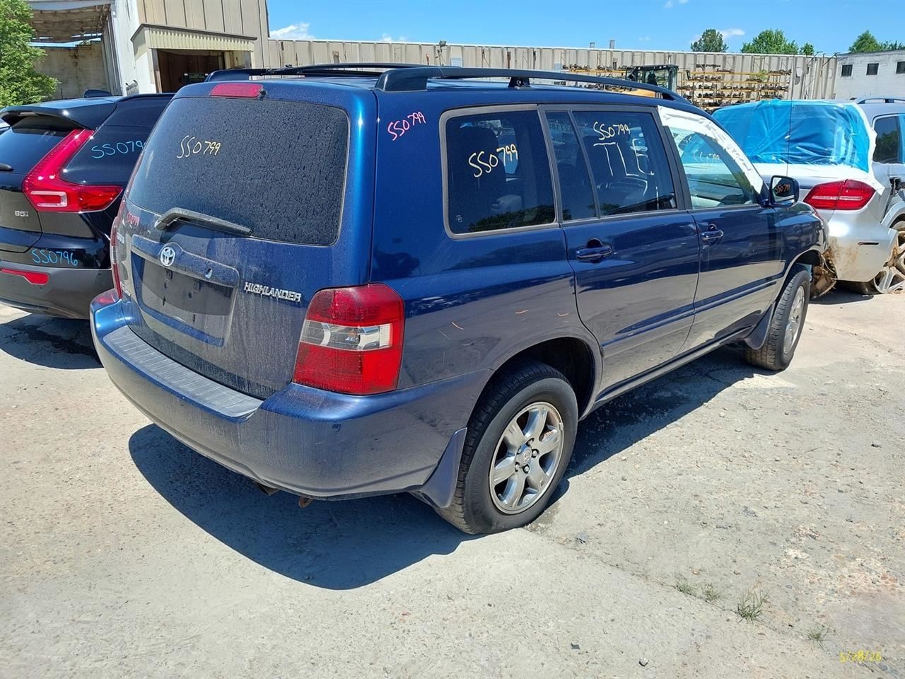 Automatic Transmission 3.3L VIN P 5th Digit 4WD Fits 04-07 HIGHLANDER 3735183