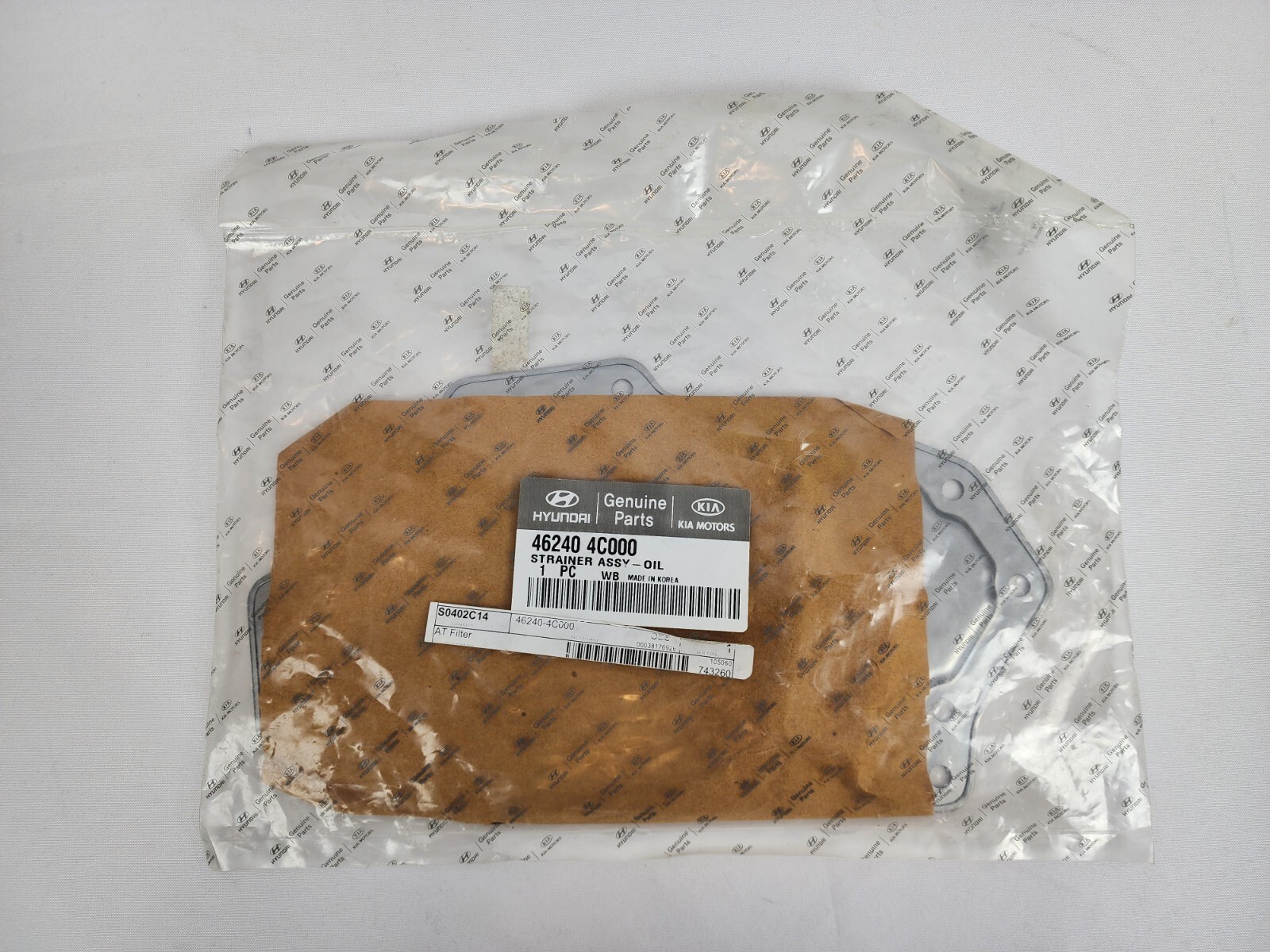 Hyundai Genuine OEM Parts 46240 4C000 Strainer Assembly Oil BRAND NEW