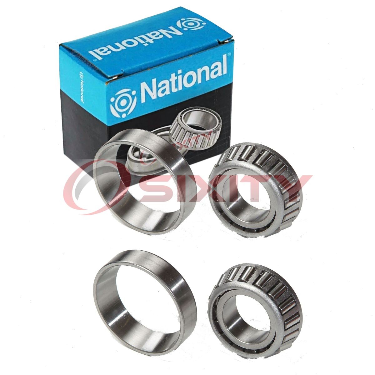 2 pc National Output Shaft Bearings for 1987-1991 Plymouth Sundance wo