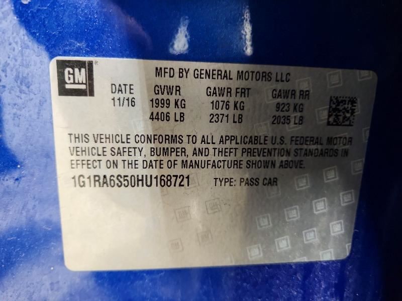 Chevy Volt Automatic Transmission Oil Tube 2016 2017 2018 2019