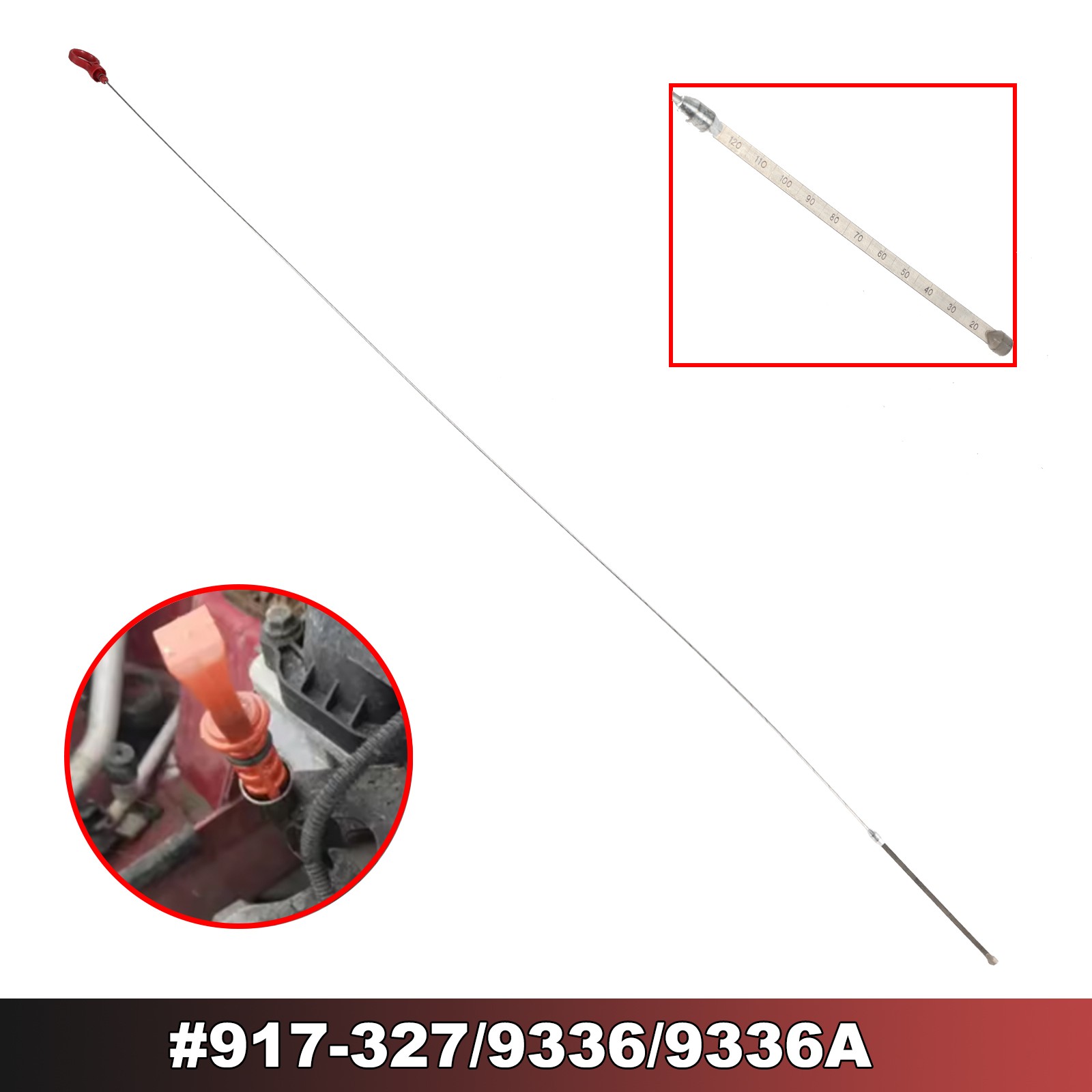 1x Car Transmission Fluid Level Dipstick 917-327 For Dodge Chrysler 2006-2011