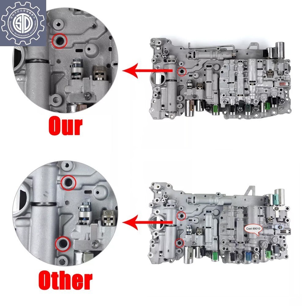 AB60E 8870 Transmission Valve Body W/Solenoids for Toyota TUNDRA 2007-up Cast