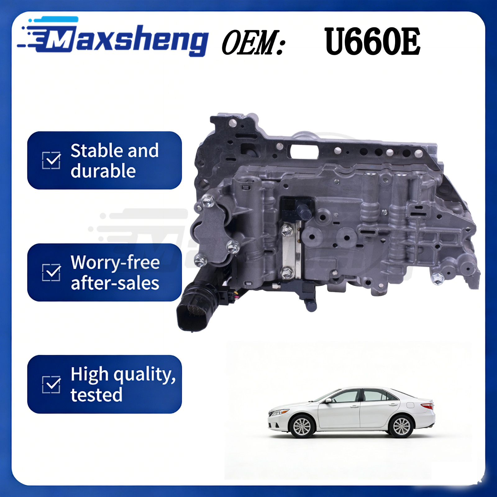 Genuine U660E Transmission Valve Body For Toyota Camry Lexus ES350 3.5 2006-2011