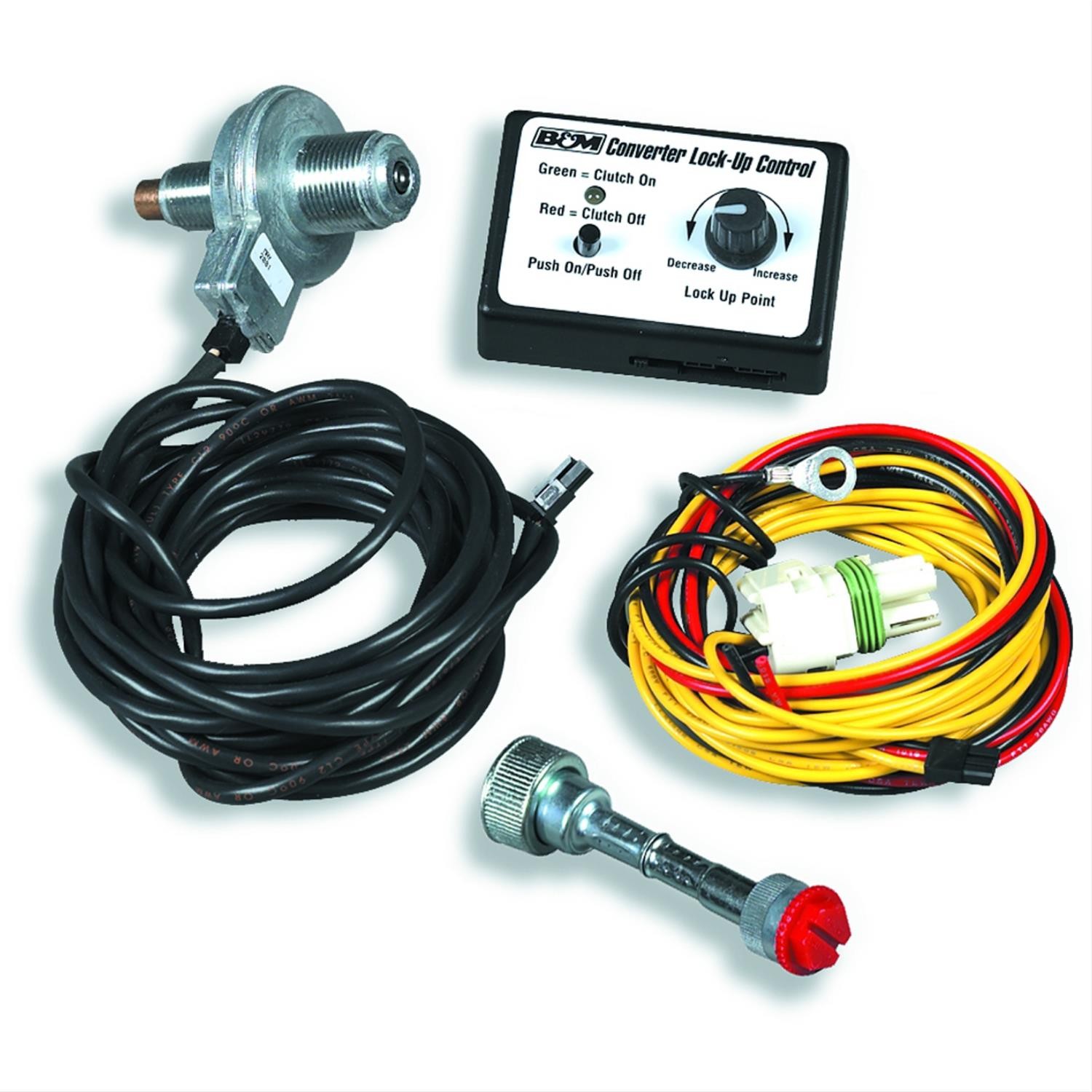 B&M 70244 GM 700R4 Torque Converter Lockup Kit Mechanical Speedometer
