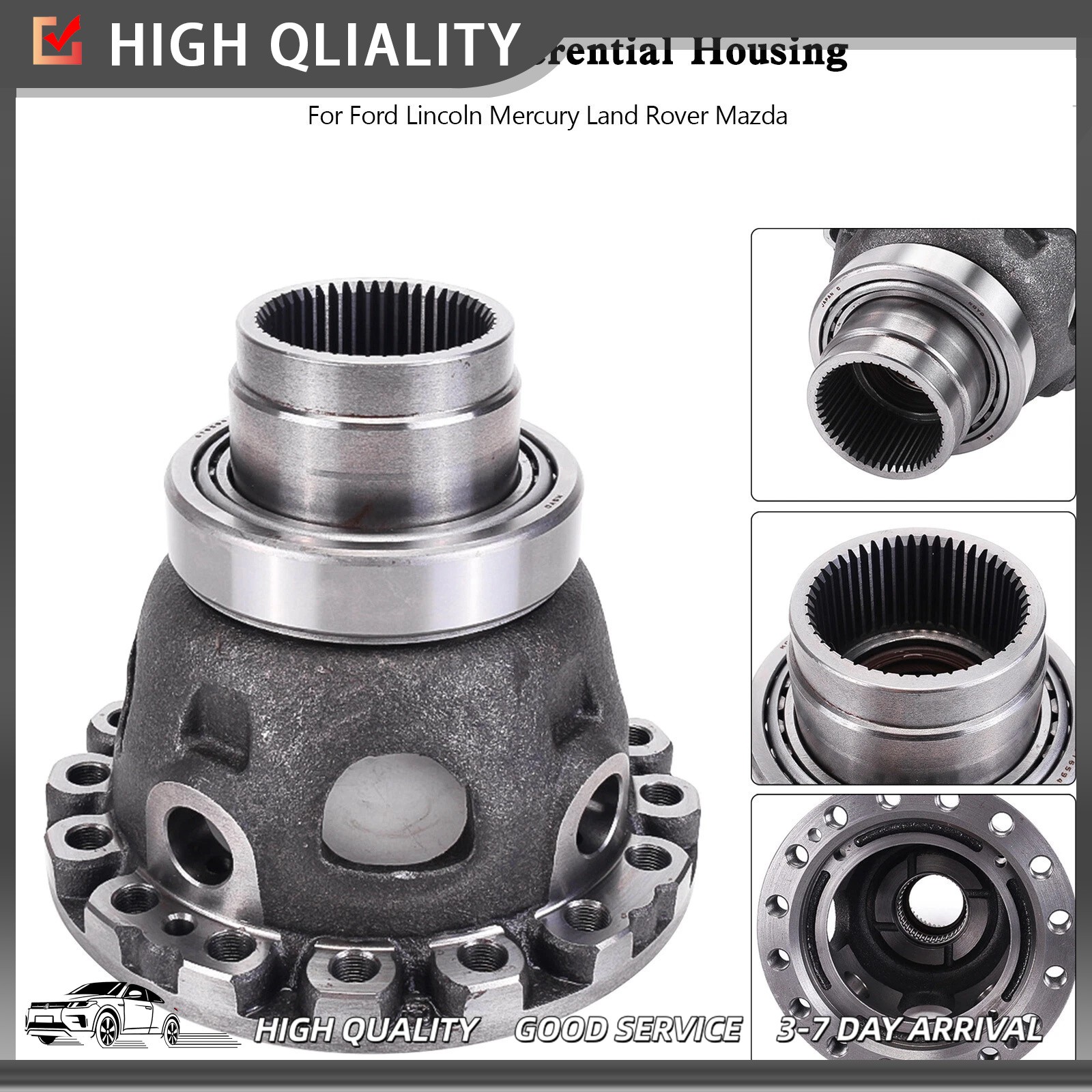 FIT CX-9 & Lincoln Mazda Ford 2005-U TF-81SC Transmission Differential Housing