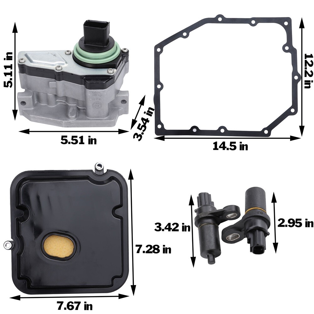 For Dodge Chrysler Transmission Shift Solenoid Block Kit 8pin 04800171AA 42RLE