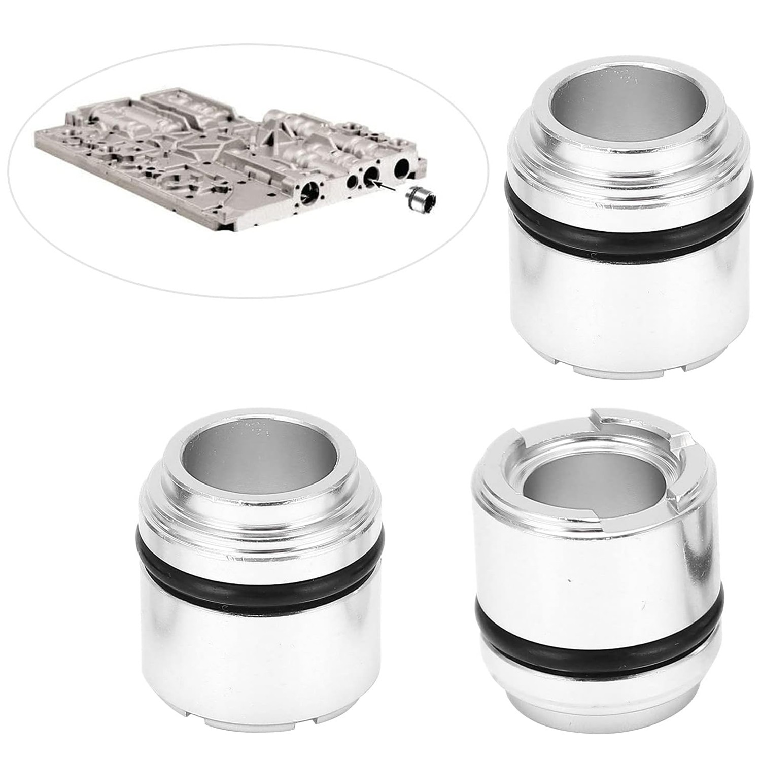 Fit for 68942-05K Master Overlap Control Valve Sleeve Kit for 722.6 Transmission