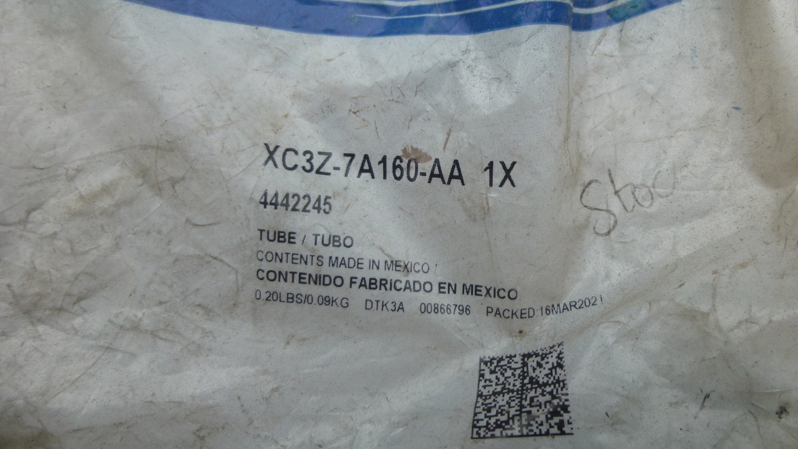 Genuine Ford Tube Oil Filler XC3Z7A160AA
