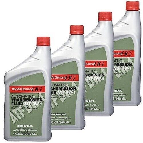 4 QTS OEM Genuine Honda Acura Automatic Transmission Fluid ATF DW-1 NEW SEALED