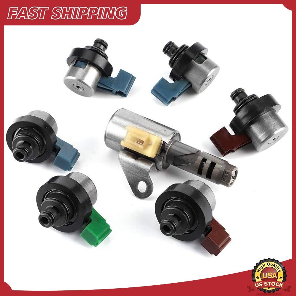 7pcs 4EAT Transmission Shift Solenoids For Subaru Forester 2.5 Outback USA