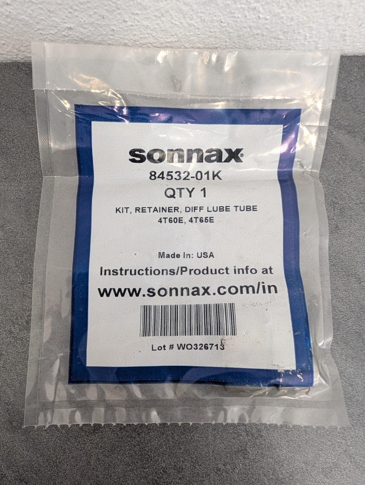 4T60E 4T65E Transmission Lube Tube Retainer (Differential) Sonnax 84532-01K