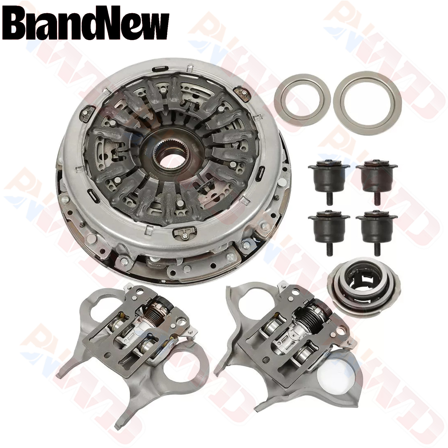 For Ford Focus Fiesta 2012-2019 Transmission Dual Clutch Fork Kit 6DCT250 DPS6