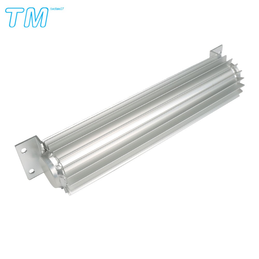 Dual Pass Aluminum Finned Transmission Oil Cooler 12″ For Hot Rod Cars Universal