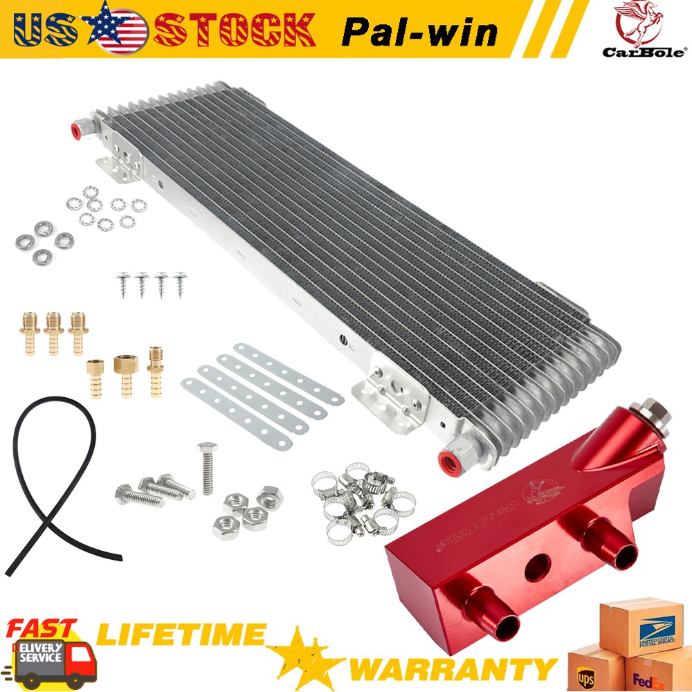 Transmission Trans Fluid Thermal Valve & Oil Cooler 40K For GM 6L80 6-Speed NEW