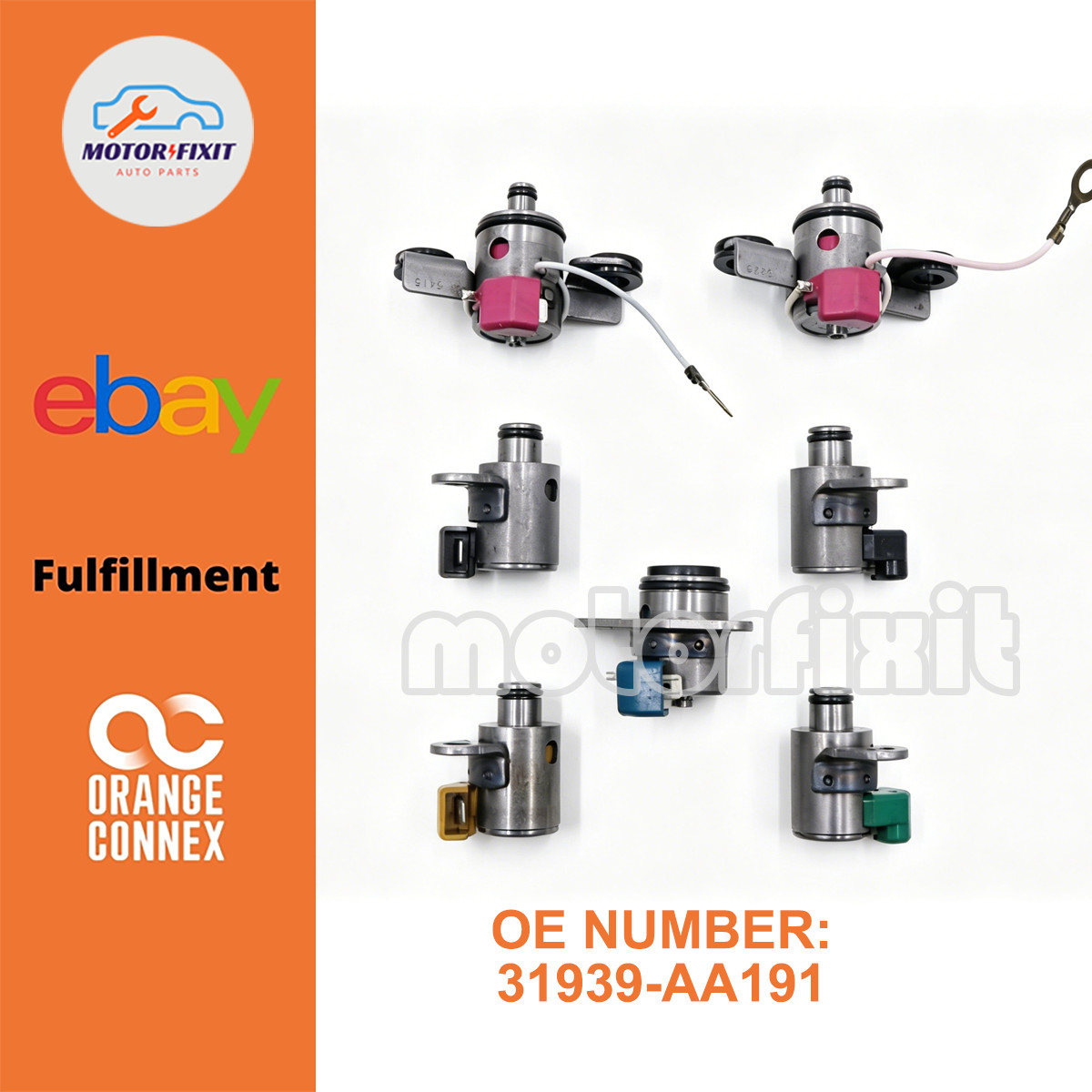 7PCS 4EAT Automatic Transmission Shift Solenoids For Subaru Forester